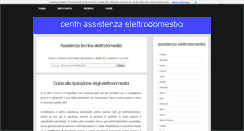 Desktop Screenshot of centri-assistenza-elettrodomestici.com